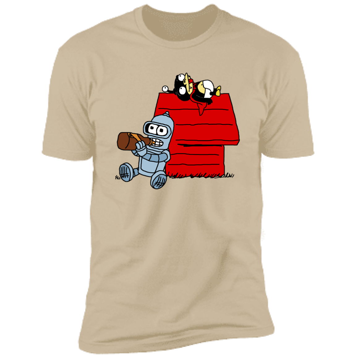 T-Shirts Sand / S Future Nuts Men's Premium T-Shirt