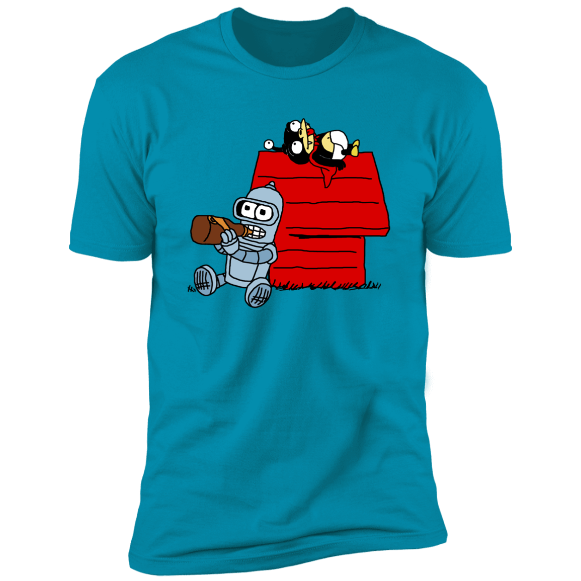 T-Shirts Turquoise / S Future Nuts Men's Premium T-Shirt