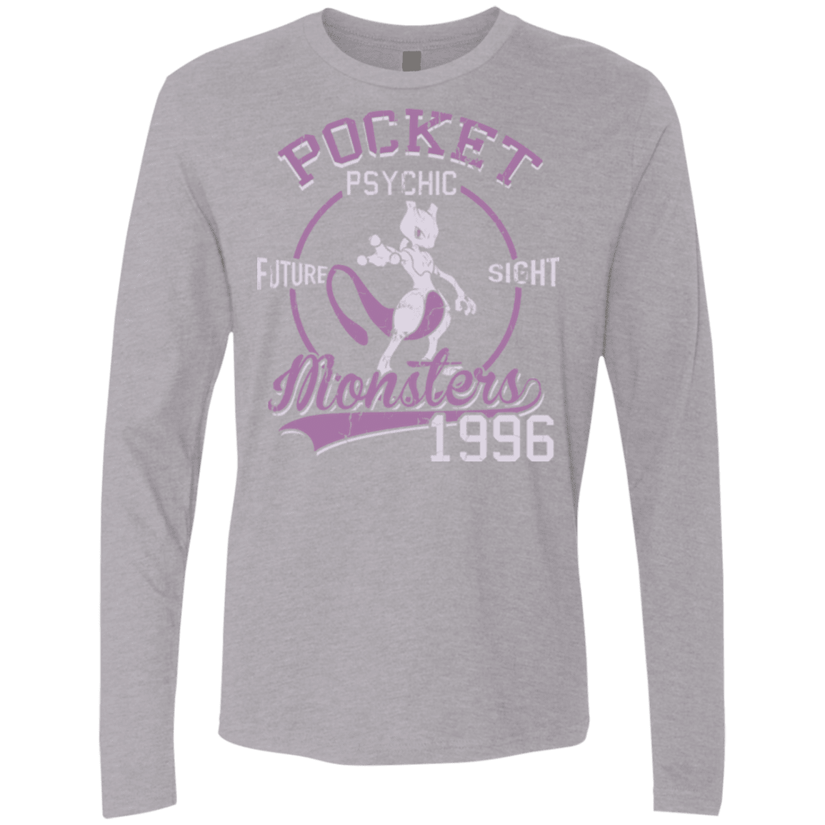 T-Shirts Heather Grey / Small Future Sight Men's Premium Long Sleeve