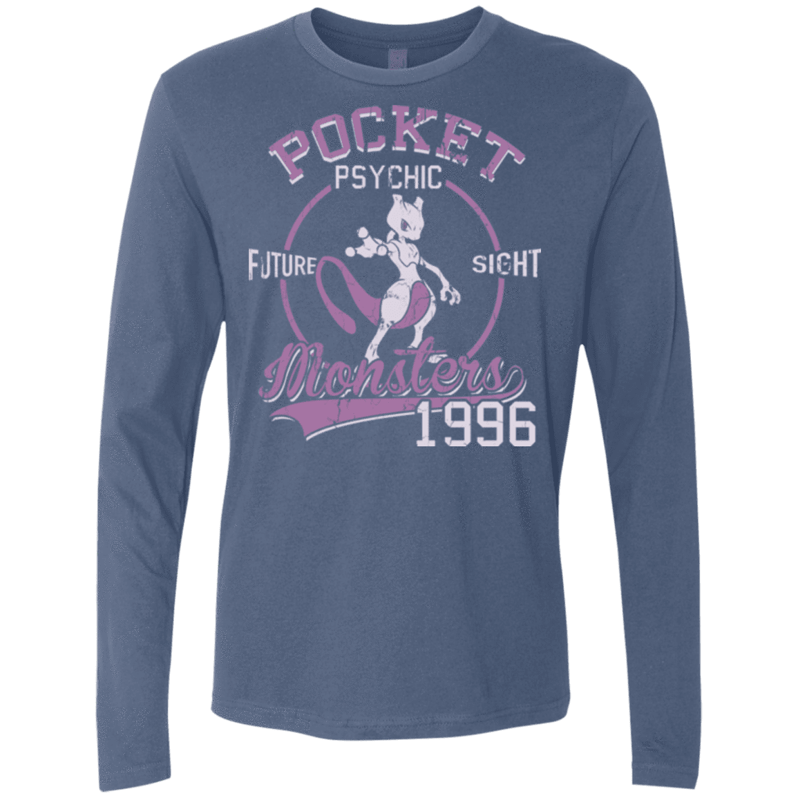 T-Shirts Indigo / Small Future Sight Men's Premium Long Sleeve