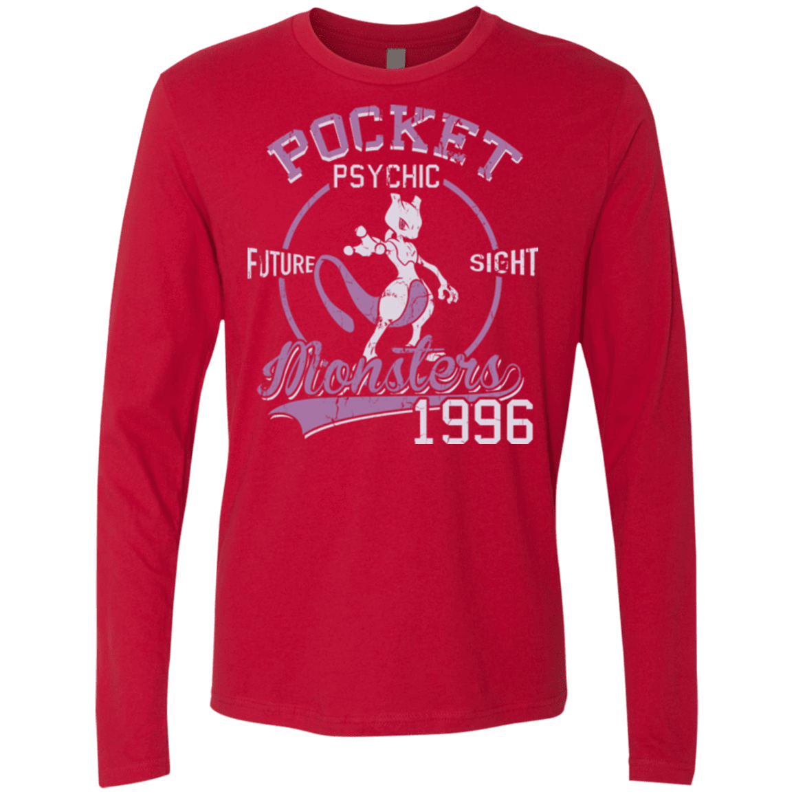 T-Shirts Red / Small Future Sight Men's Premium Long Sleeve