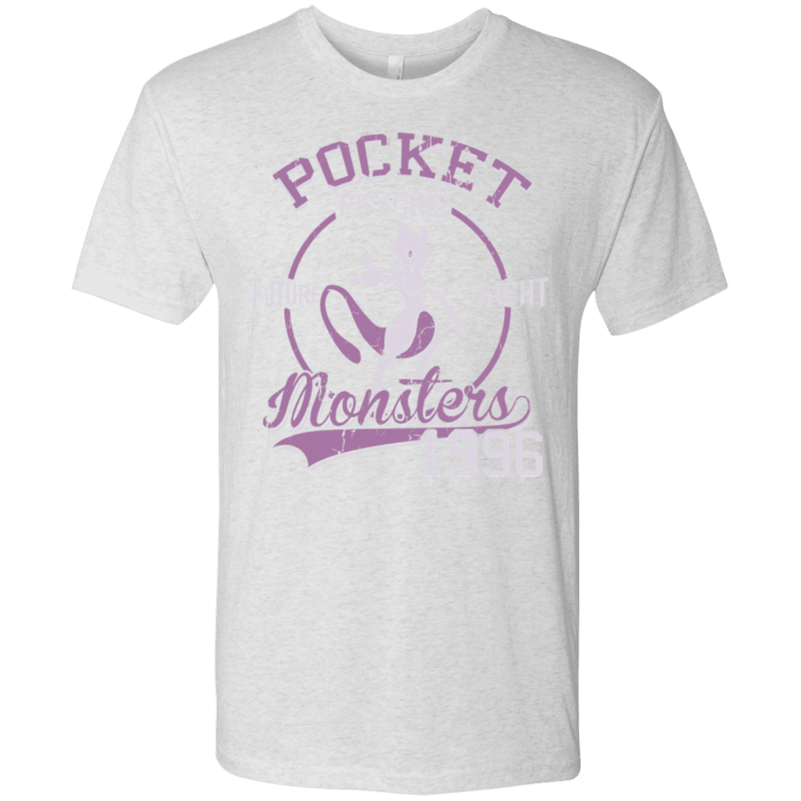 T-Shirts Heather White / Small Future Sight Men's Triblend T-Shirt