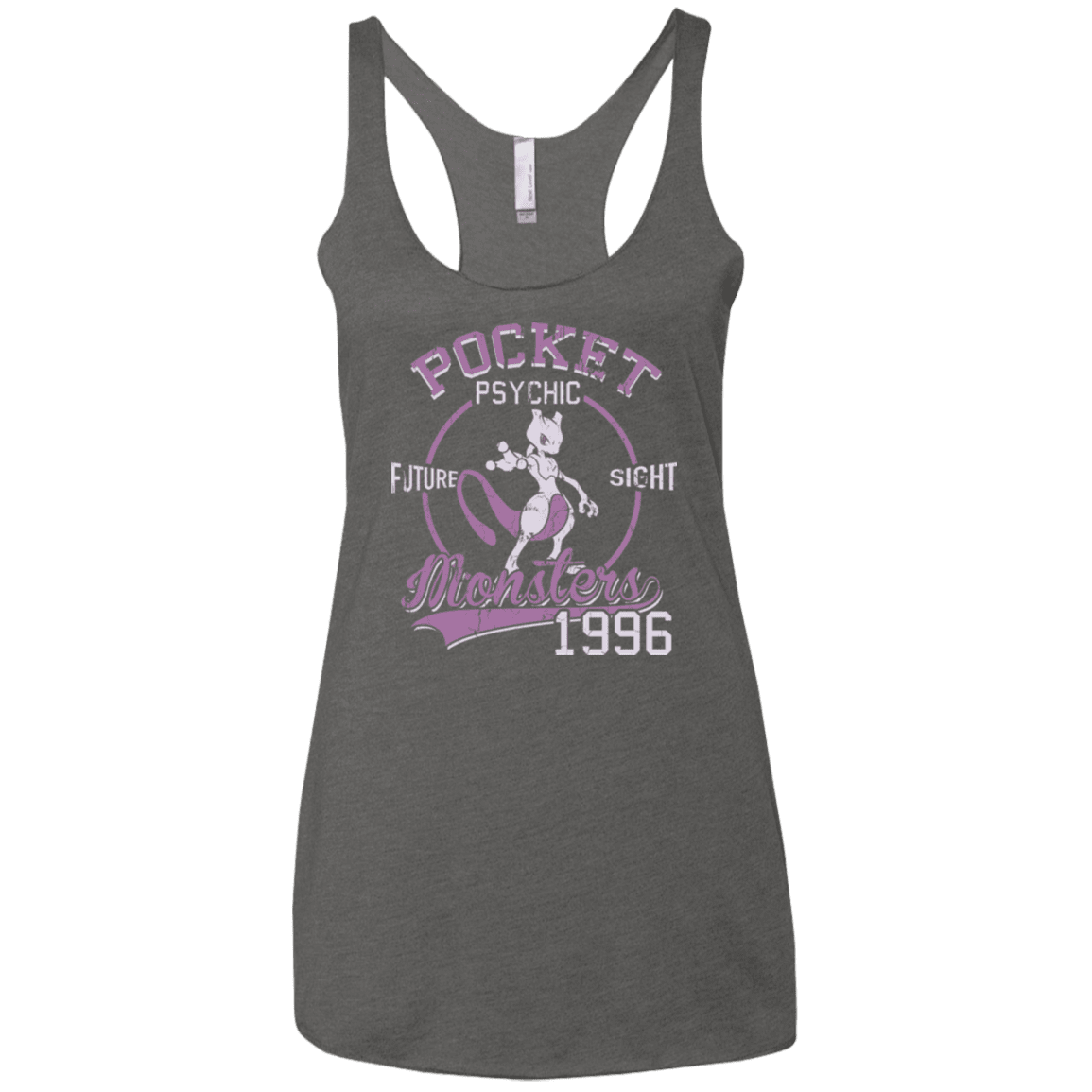 T-Shirts Premium Heather / X-Small Future Sight Women's Triblend Racerback Tank