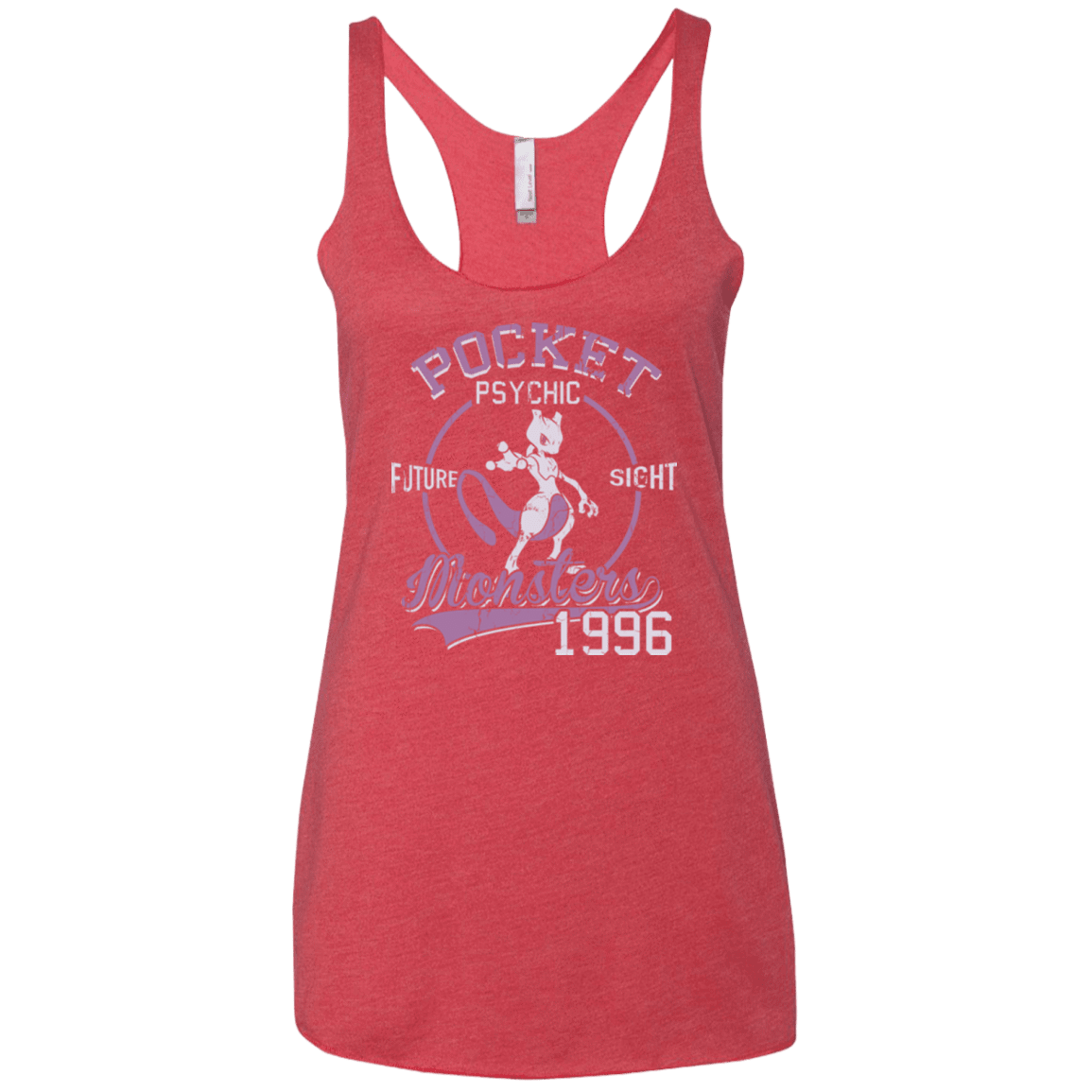 T-Shirts Vintage Red / X-Small Future Sight Women's Triblend Racerback Tank