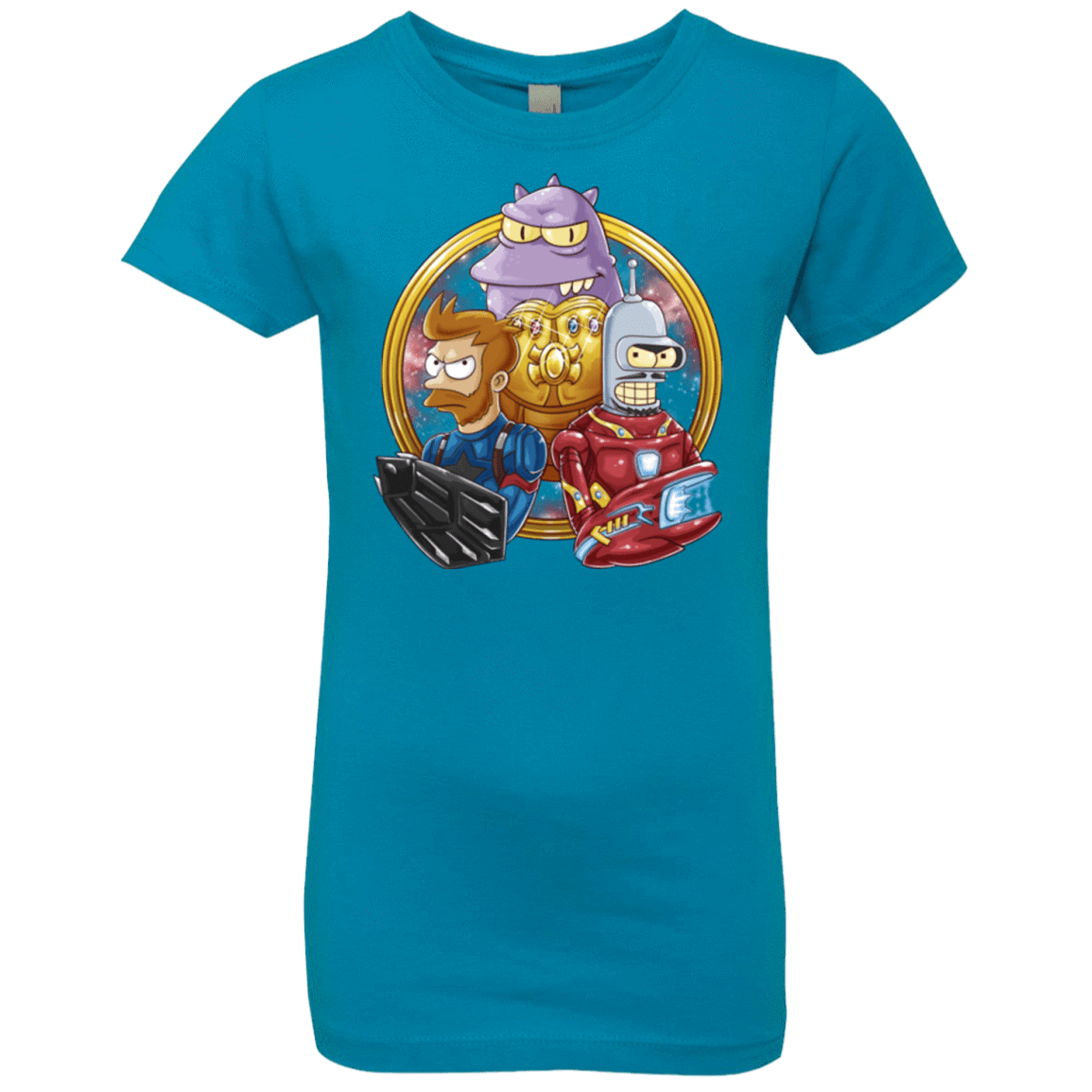 T-Shirts Turquoise / YXS Future War Girls Premium T-Shirt