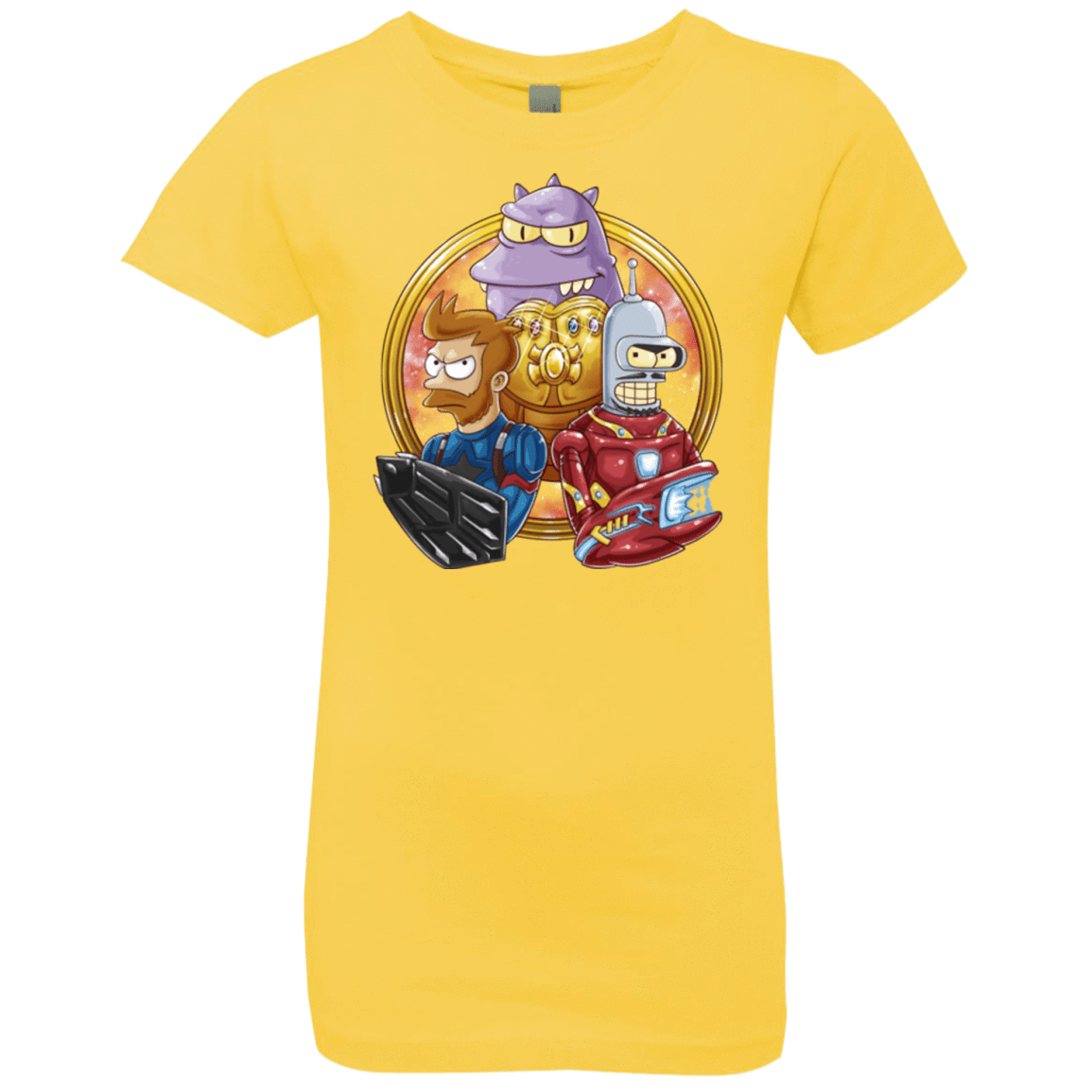 T-Shirts Vibrant Yellow / YXS Future War Girls Premium T-Shirt