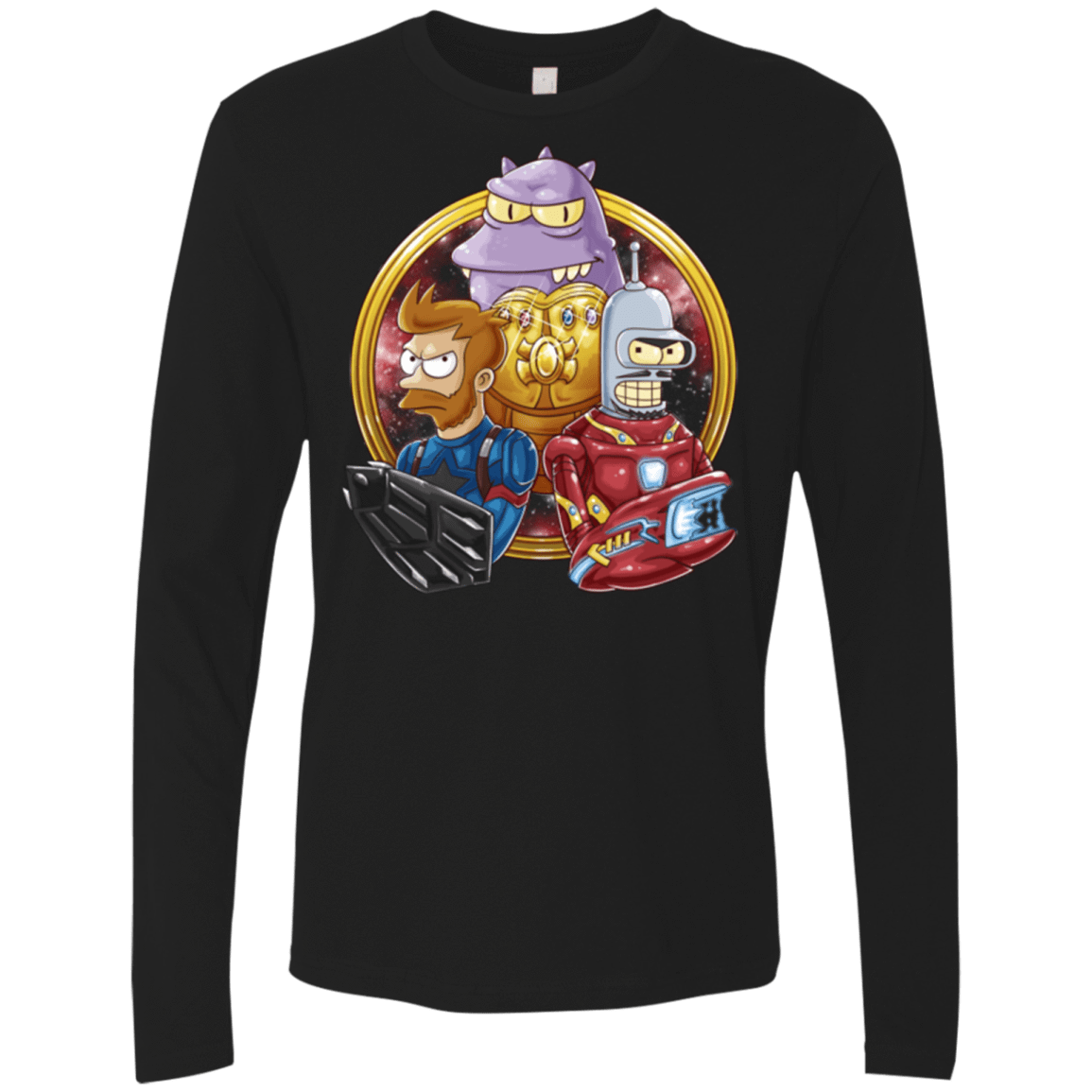 T-Shirts Black / S Future War Men's Premium Long Sleeve