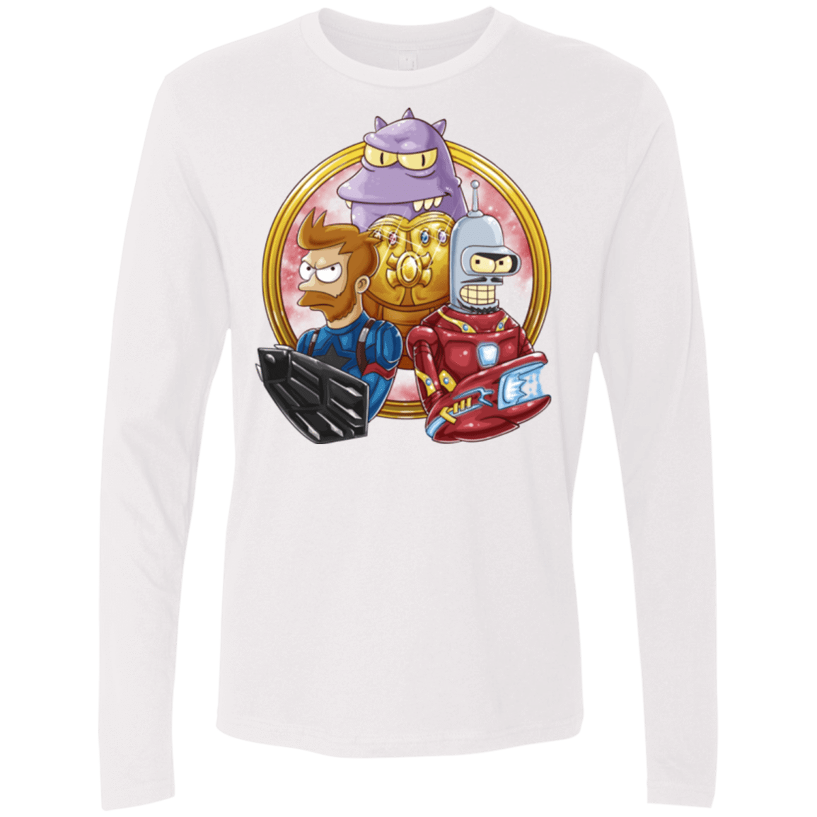 T-Shirts White / S Future War Men's Premium Long Sleeve