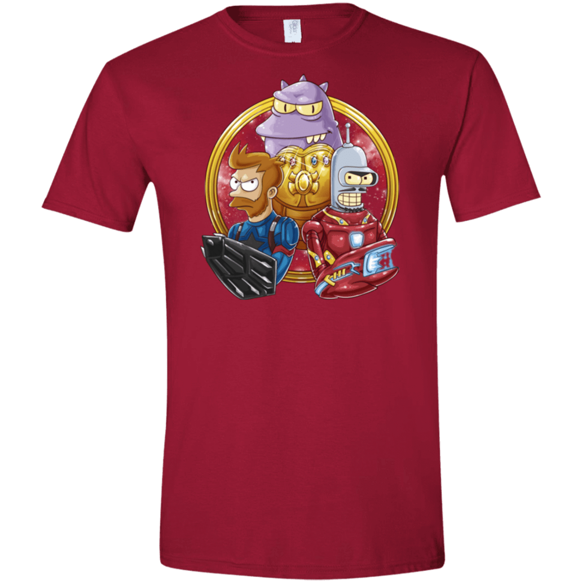 T-Shirts Cardinal Red / S Future War Men's Semi-Fitted Softstyle