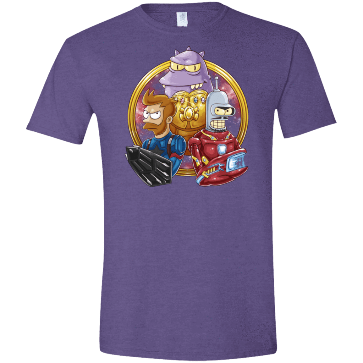 T-Shirts Heather Purple / S Future War Men's Semi-Fitted Softstyle