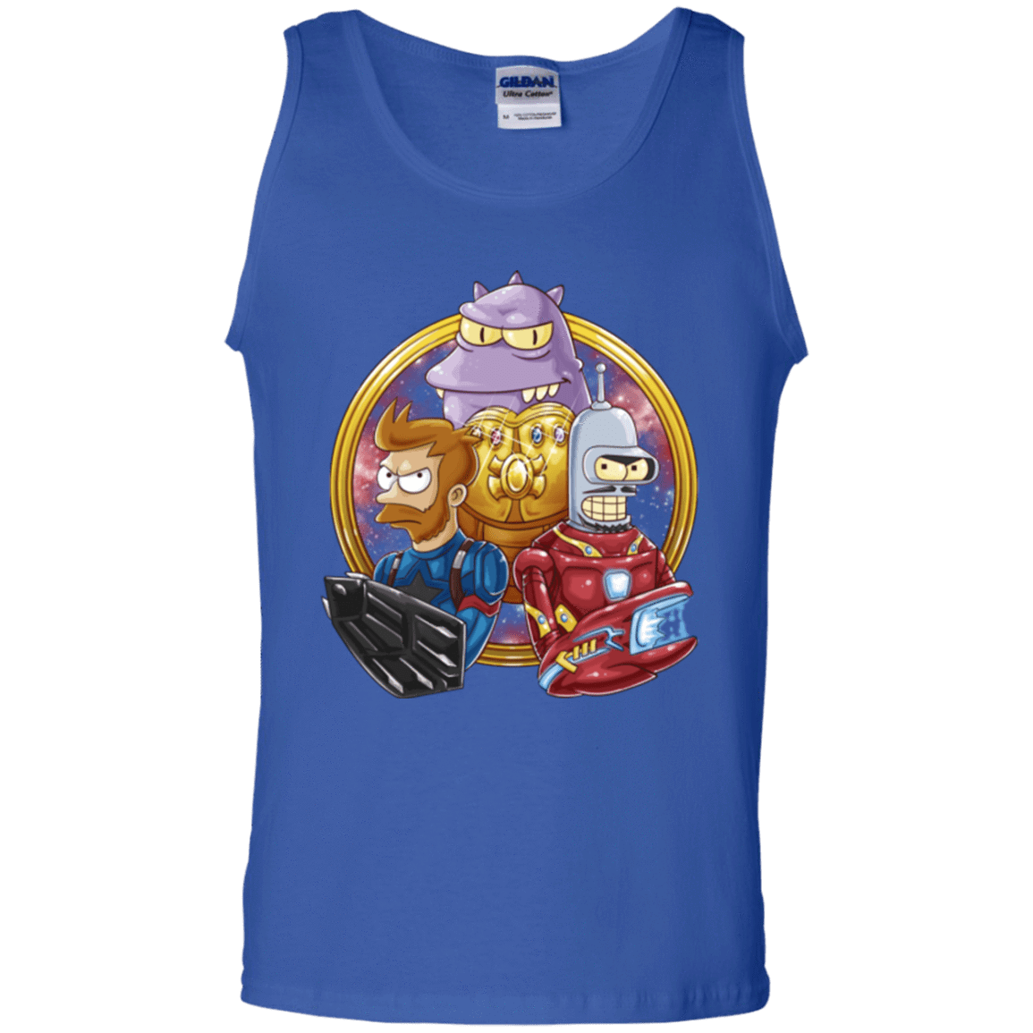 T-Shirts Royal / S Future War Men's Tank Top