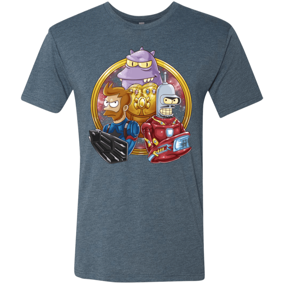 T-Shirts Indigo / S Future War Men's Triblend T-Shirt