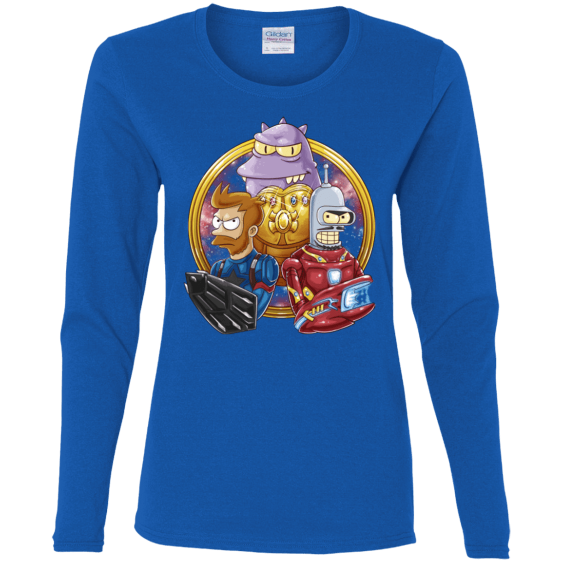 T-Shirts Royal / S Future War Women's Long Sleeve T-Shirt