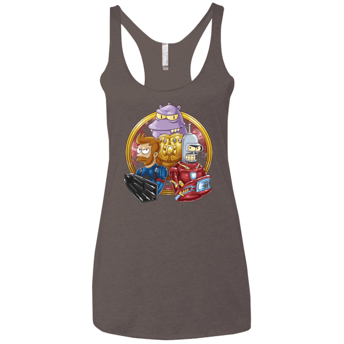 T-Shirts Macchiato / X-Small Future War Women's Triblend Racerback Tank