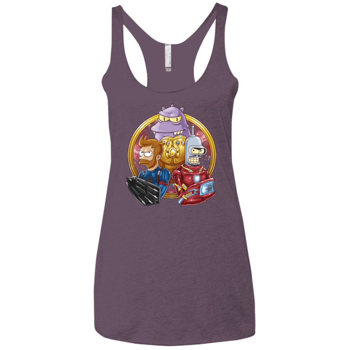 T-Shirts Vintage Purple / X-Small Future War Women's Triblend Racerback Tank