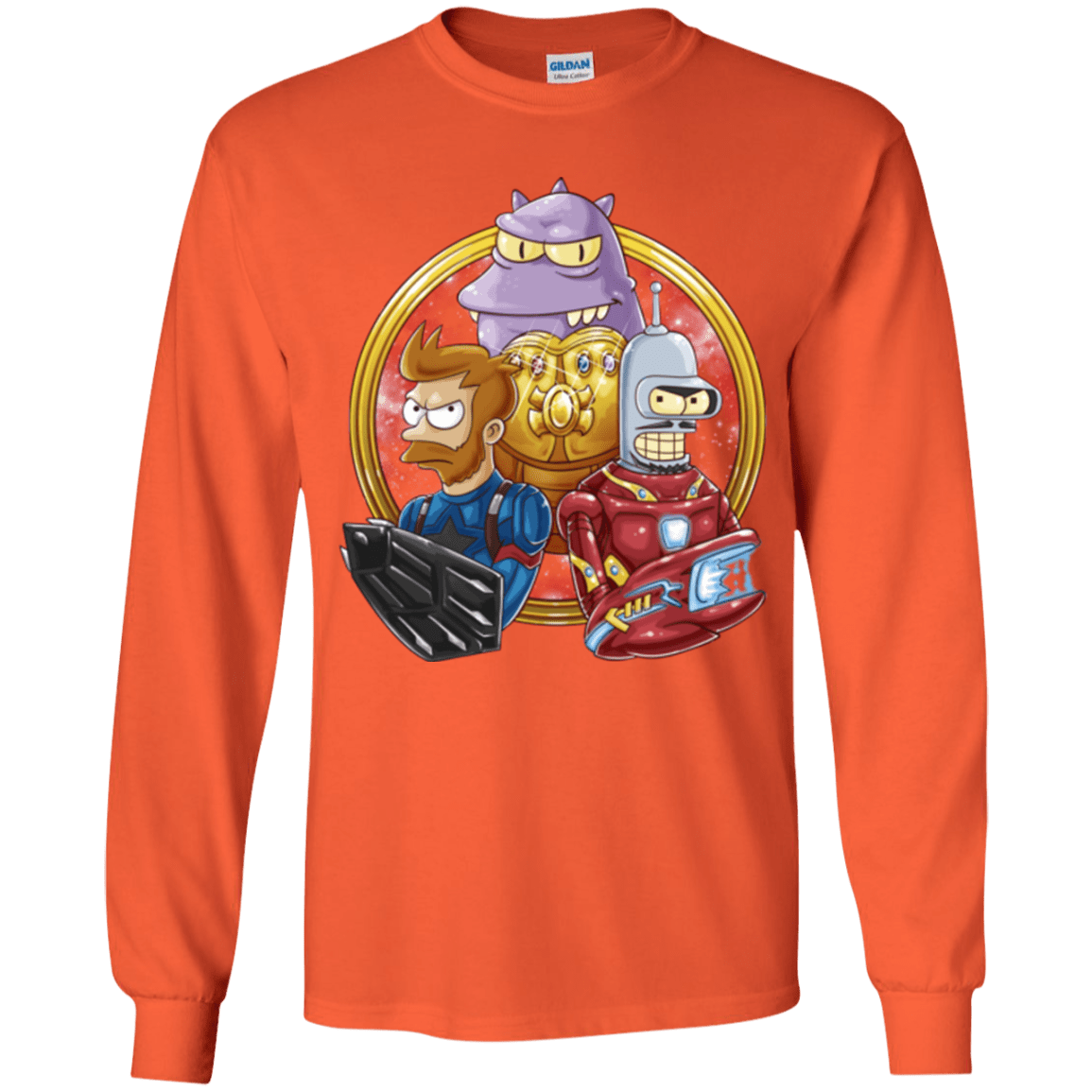 T-Shirts Orange / YS Future War Youth Long Sleeve T-Shirt