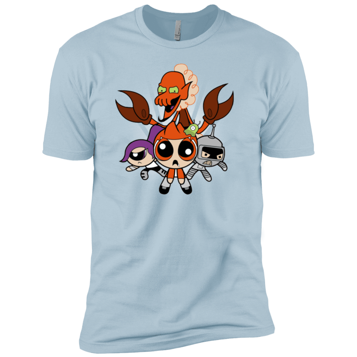 T-Shirts Light Blue / YXS Futurepuffs Boys Premium T-Shirt