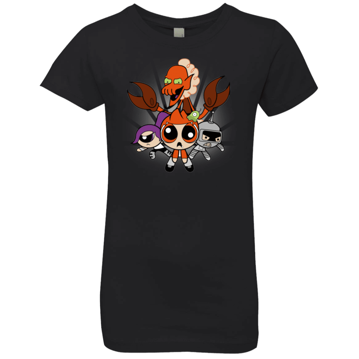T-Shirts Black / YXS Futurepuffs Girls Premium T-Shirt