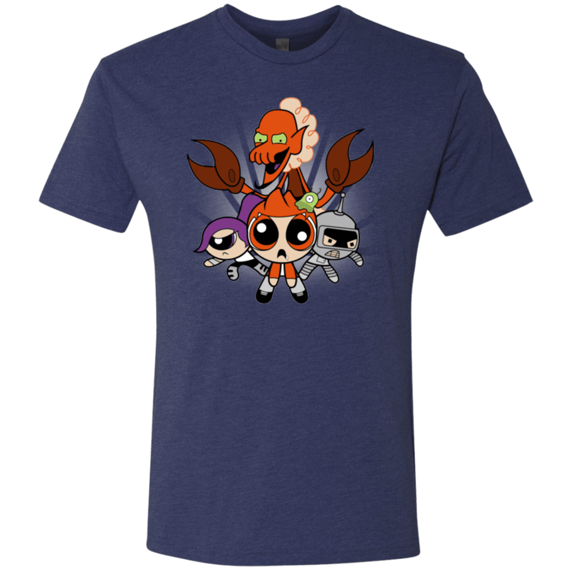 T-Shirts Vintage Navy / Small Futurepuffs Men's Triblend T-Shirt