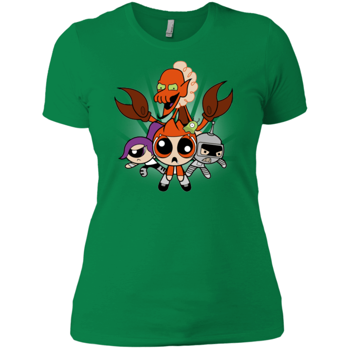 T-Shirts Kelly Green / X-Small Futurepuffs Women's Premium T-Shirt
