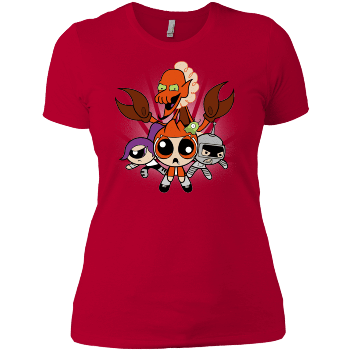 T-Shirts Red / X-Small Futurepuffs Women's Premium T-Shirt