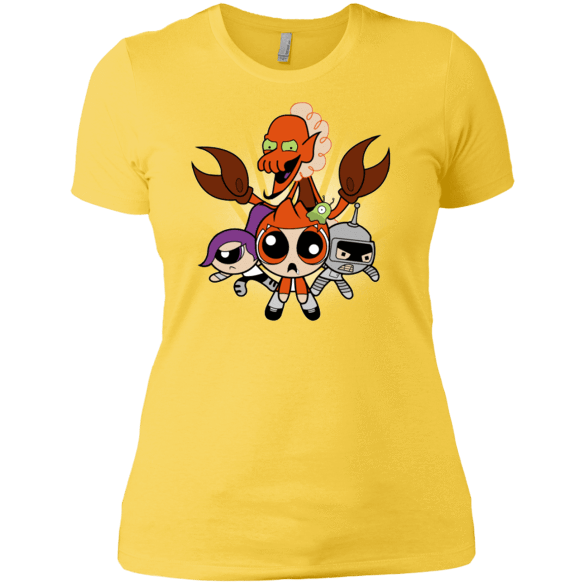 T-Shirts Vibrant Yellow / X-Small Futurepuffs Women's Premium T-Shirt