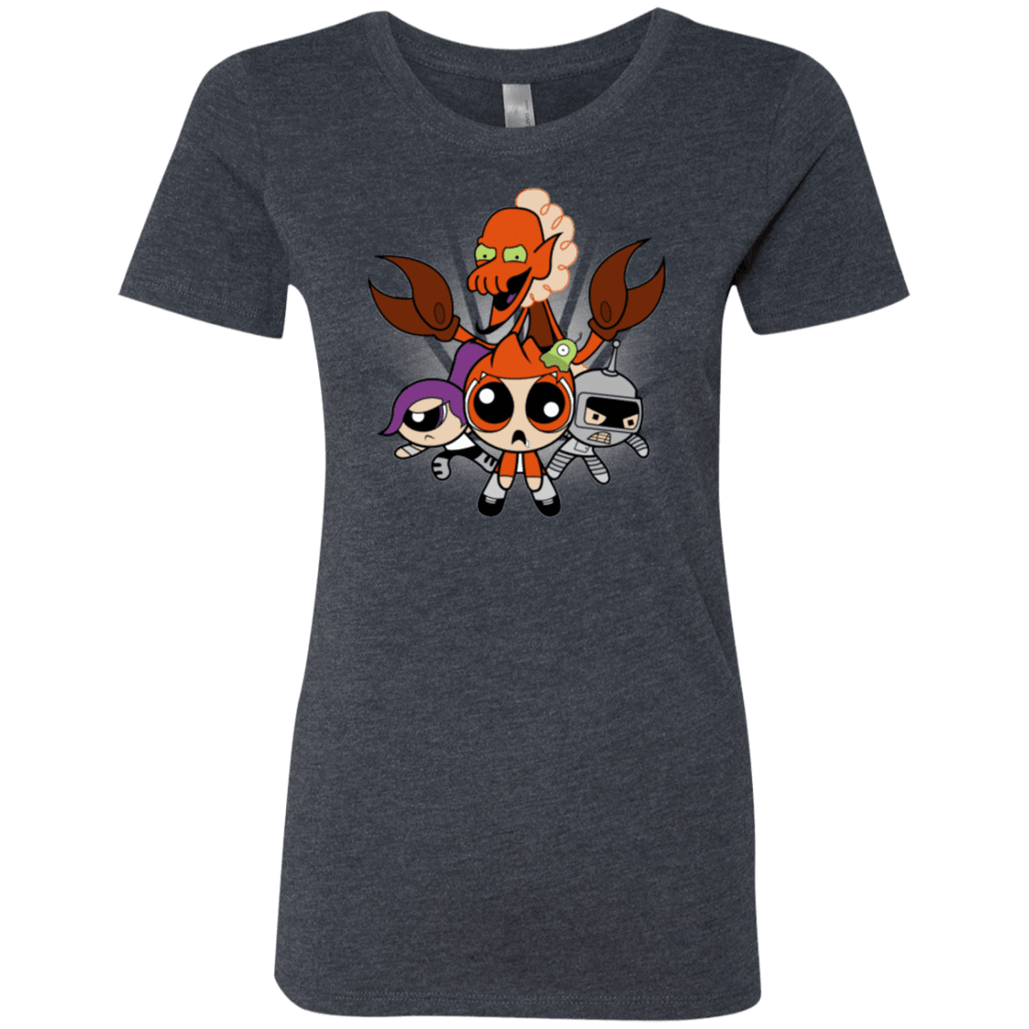 T-Shirts Vintage Navy / Small Futurepuffs Women's Triblend T-Shirt