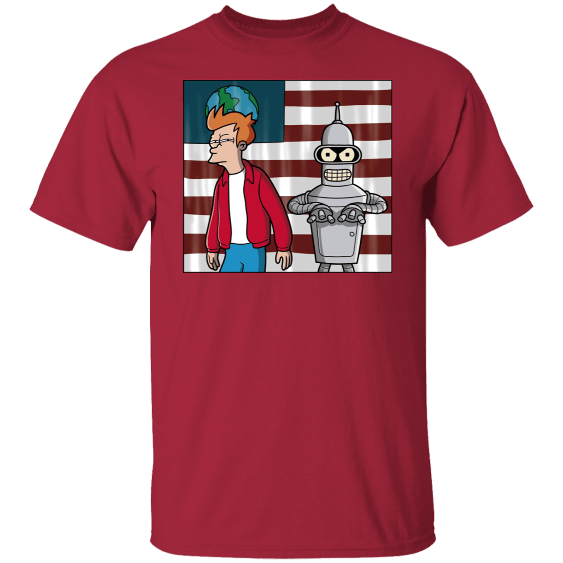 T-Shirts Cardinal / S Futuretonia T-Shirt