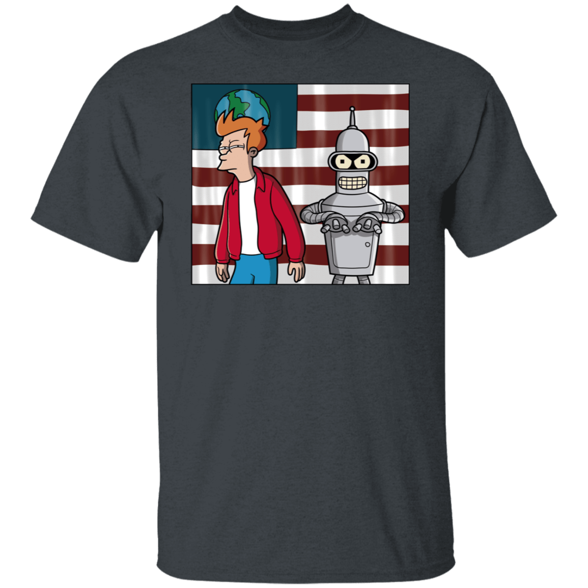 T-Shirts Dark Heather / S Futuretonia T-Shirt