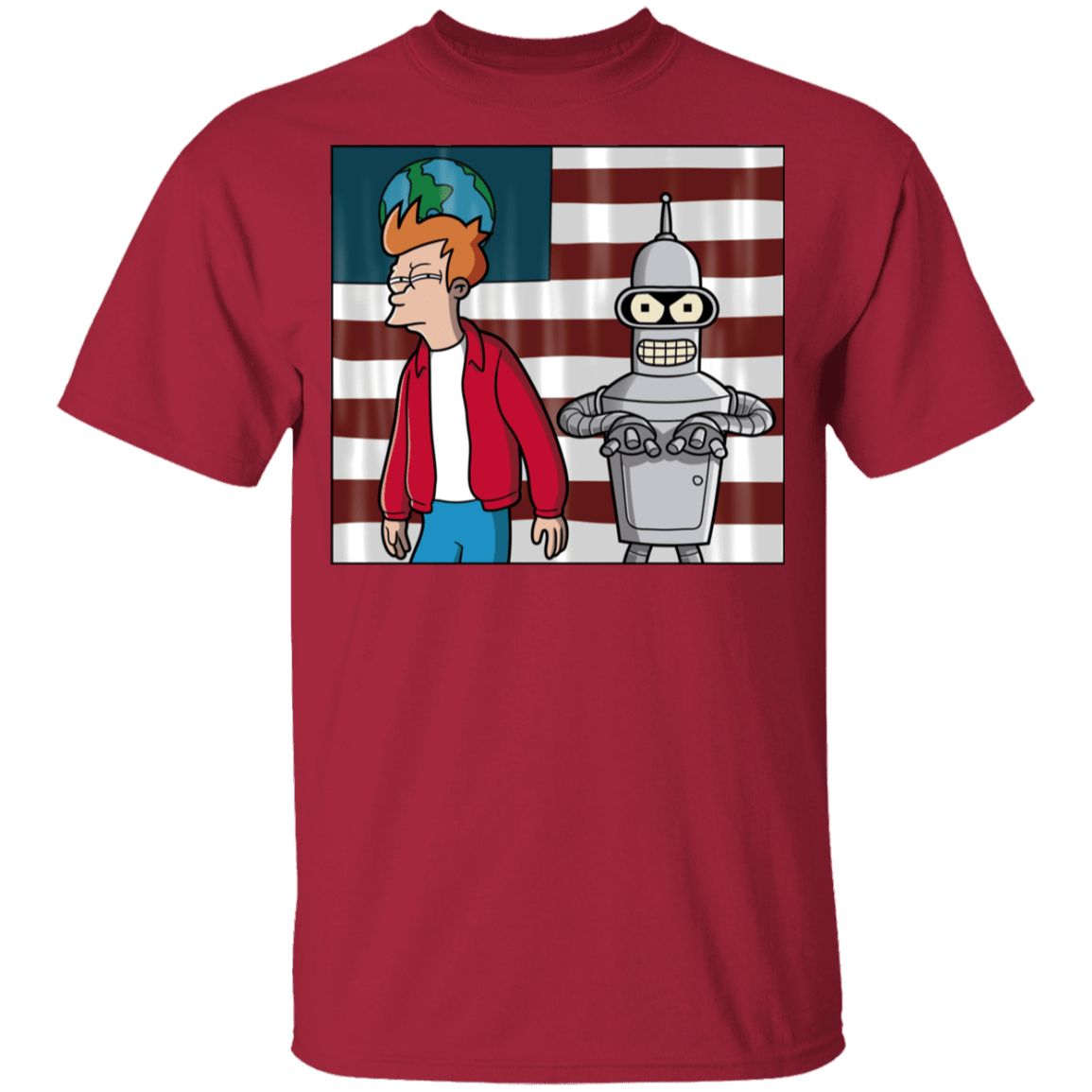 T-Shirts Cardinal / YXS Futuretonia Youth T-Shirt