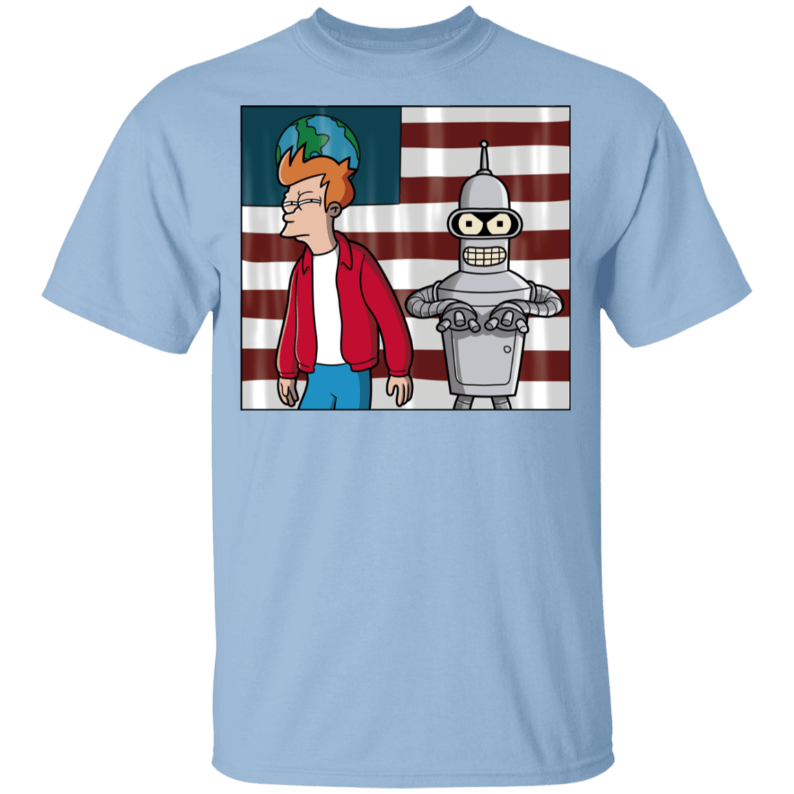 T-Shirts Light Blue / YXS Futuretonia Youth T-Shirt