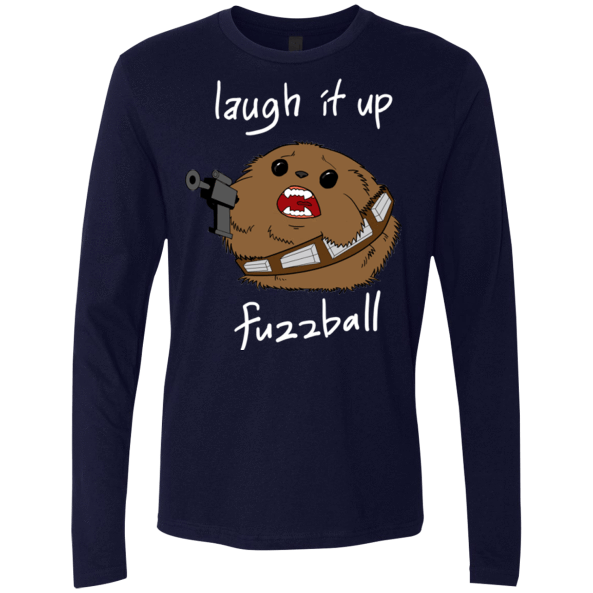 T-Shirts Midnight Navy / Small Fuzzball Men's Premium Long Sleeve