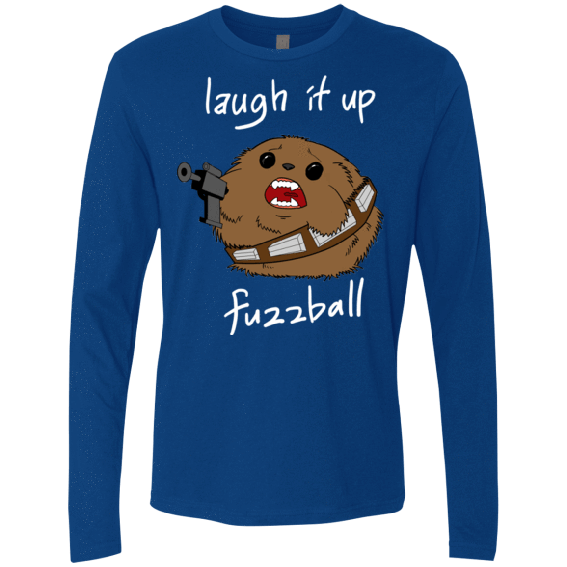 T-Shirts Royal / Small Fuzzball Men's Premium Long Sleeve