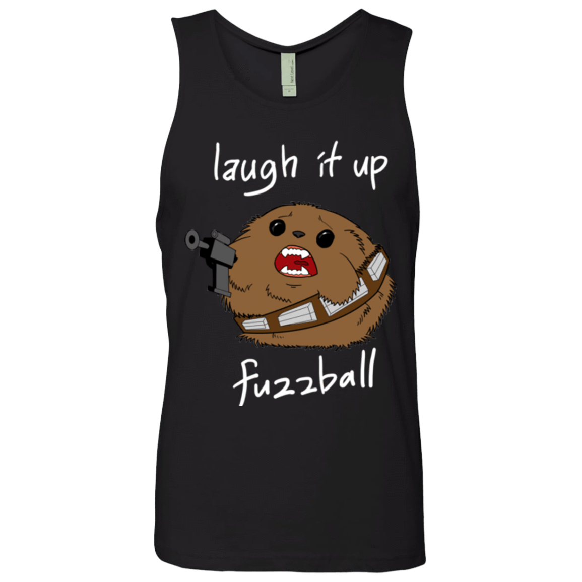 T-Shirts Black / Small Fuzzball Men's Premium Tank Top