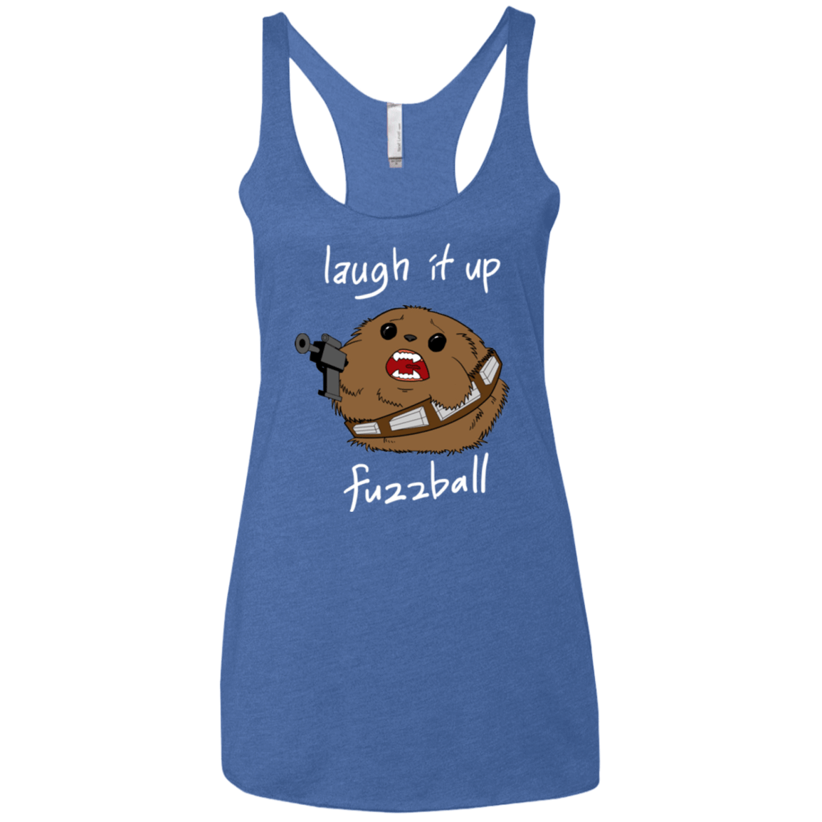 T-Shirts Vintage Royal / X-Small Fuzzball Women's Triblend Racerback Tank