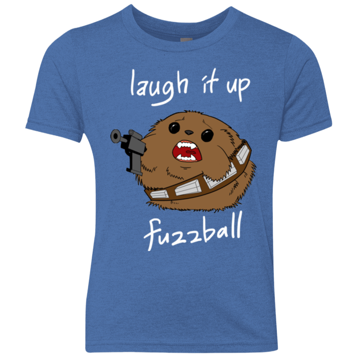 T-Shirts Vintage Royal / YXS Fuzzball Youth Triblend T-Shirt