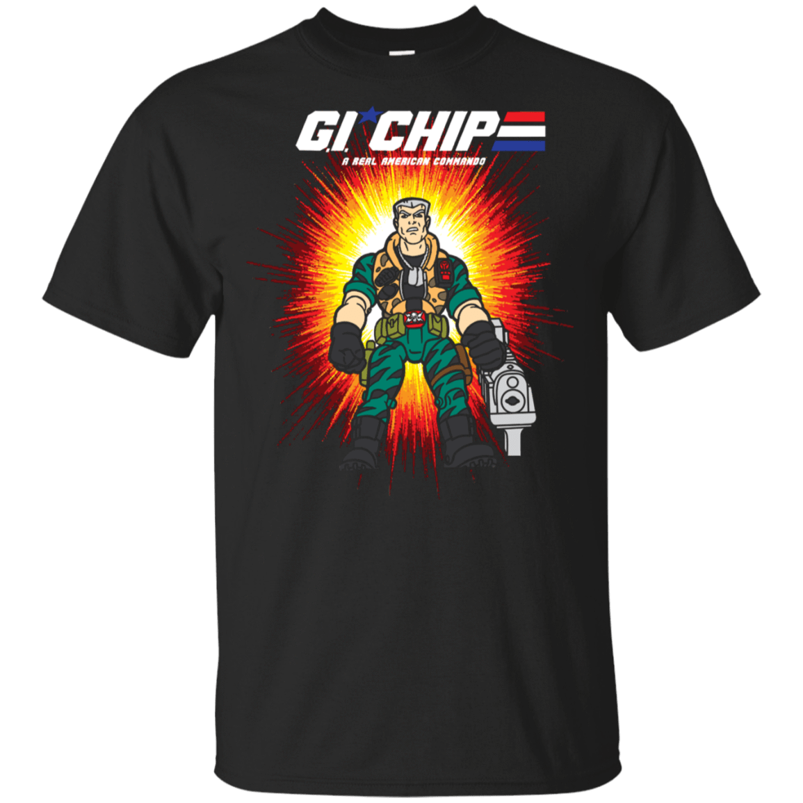 T-Shirts Black / S G.I. Chip T-Shirt