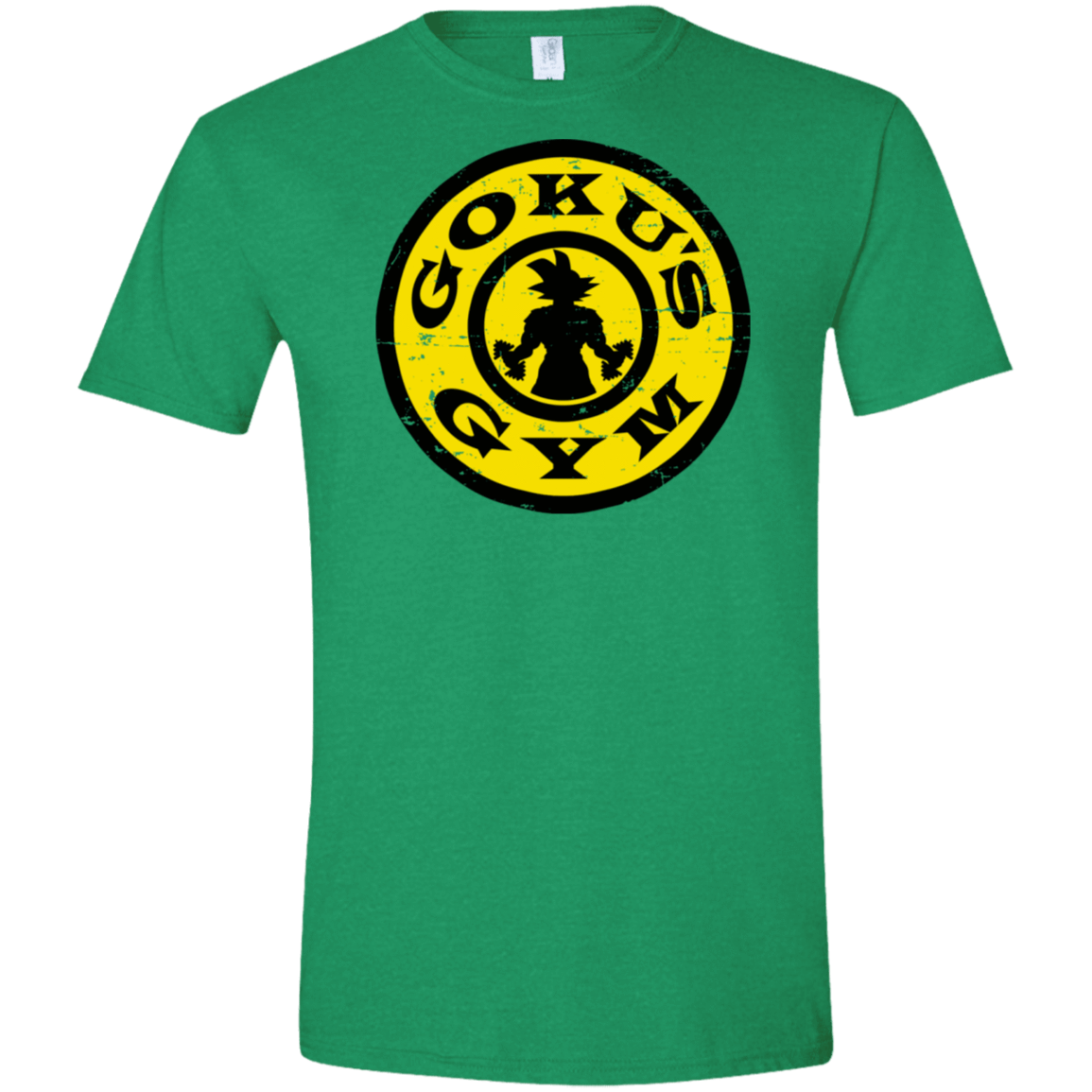T-Shirts Heather Irish Green / S G's Gym Men's Semi-Fitted Softstyle