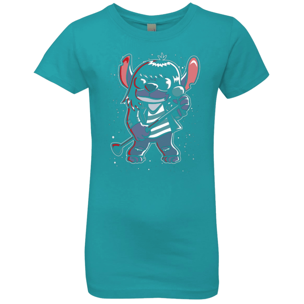 Gabba Gabba Space Layers Girls Premium T-Shirt