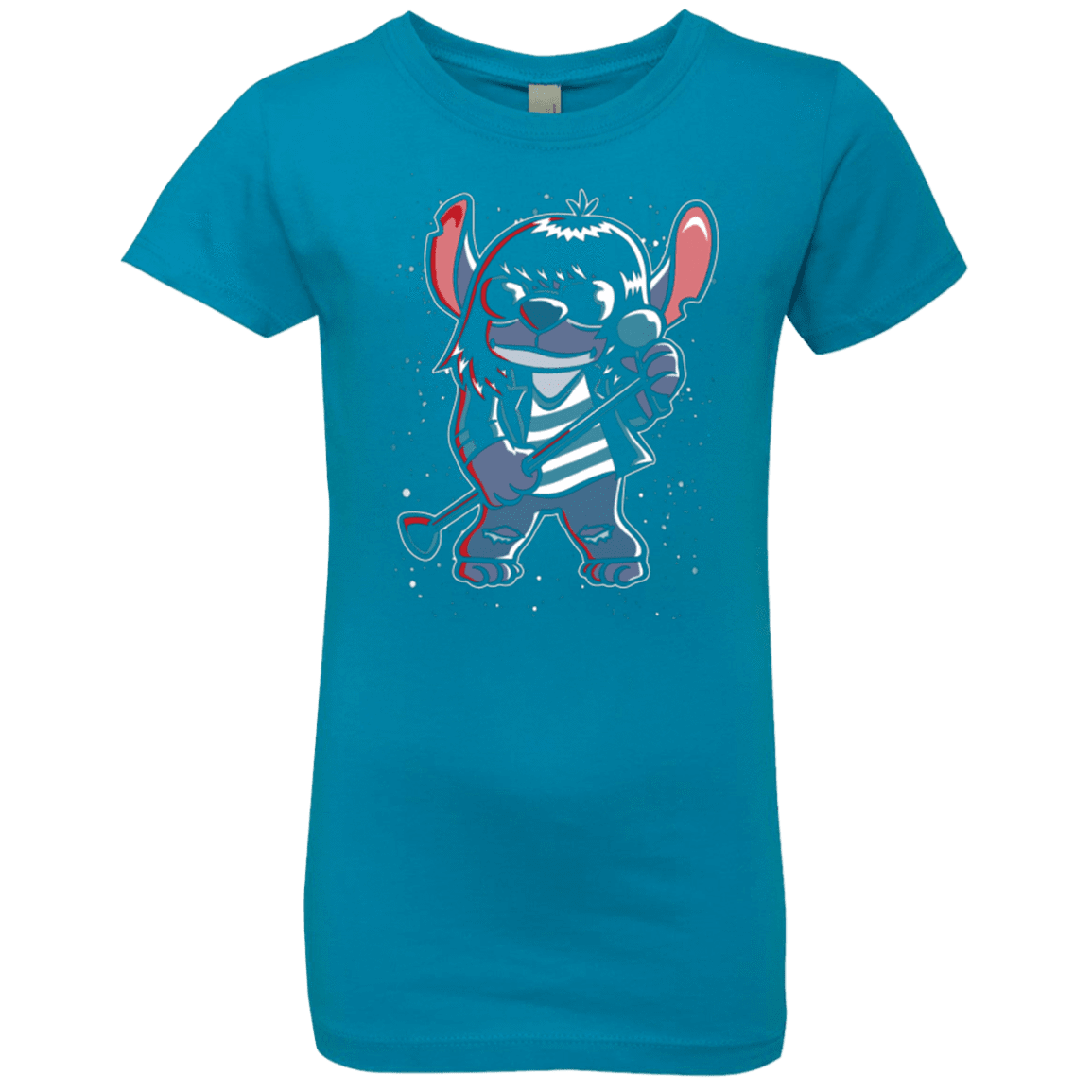 Gabba Gabba Space Layers Girls Premium T-Shirt