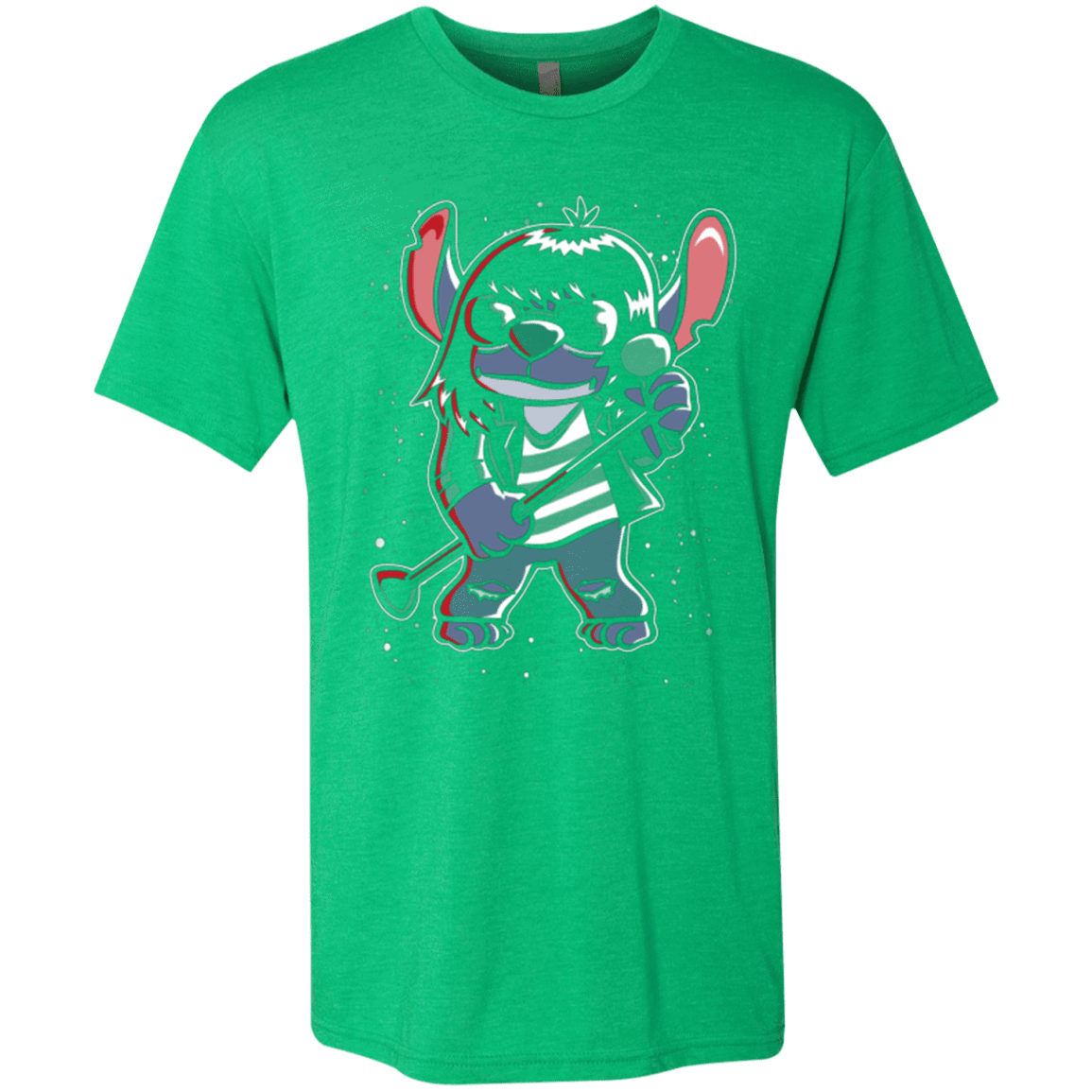 T-Shirts Envy / Small Gabba Gabba Space Layers Men's Triblend T-Shirt