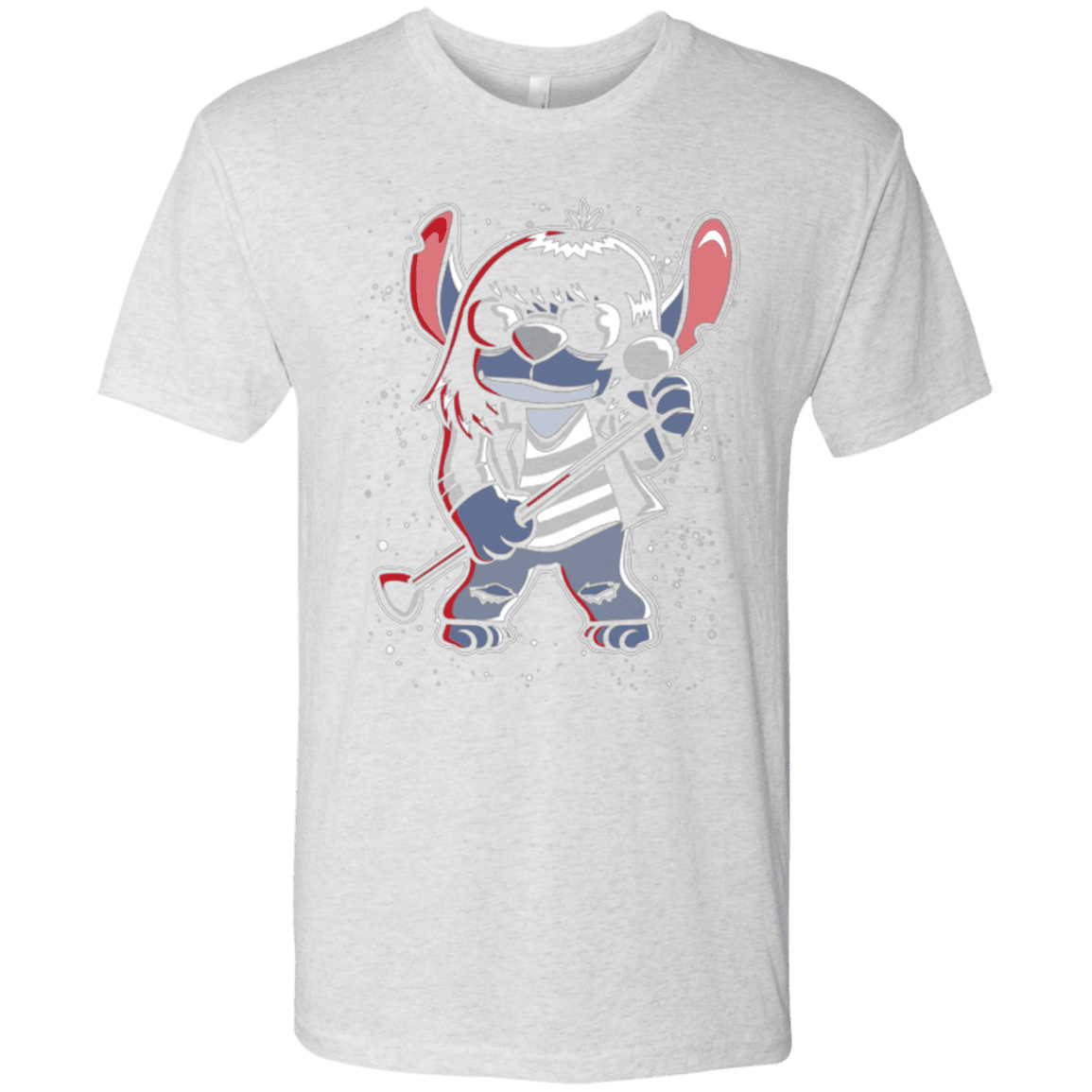 T-Shirts Heather White / Small Gabba Gabba Space Layers Men's Triblend T-Shirt