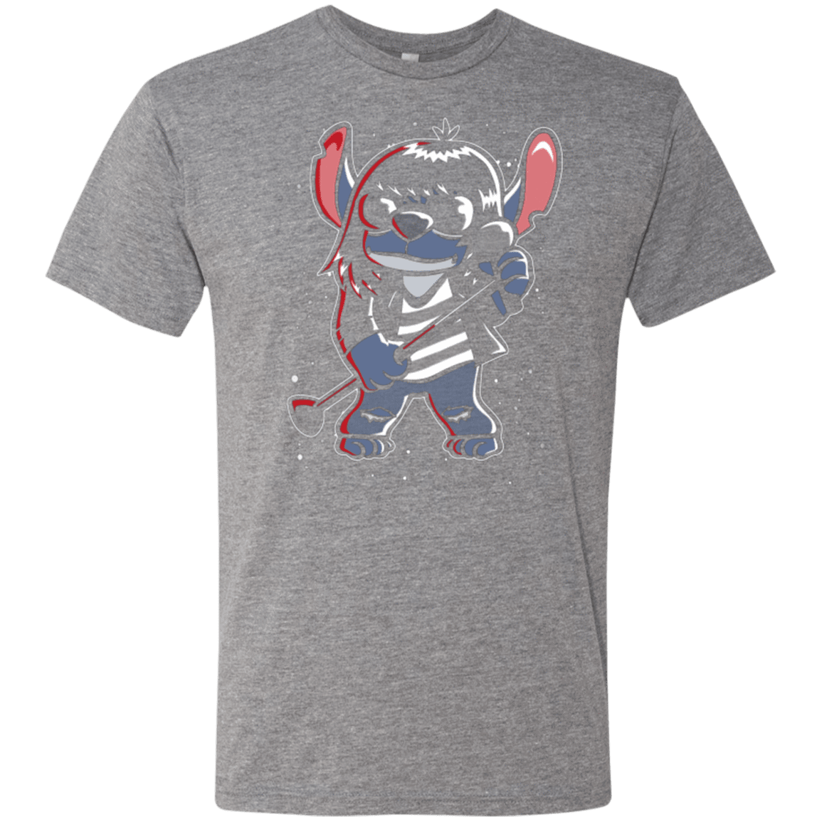 T-Shirts Premium Heather / Small Gabba Gabba Space Layers Men's Triblend T-Shirt