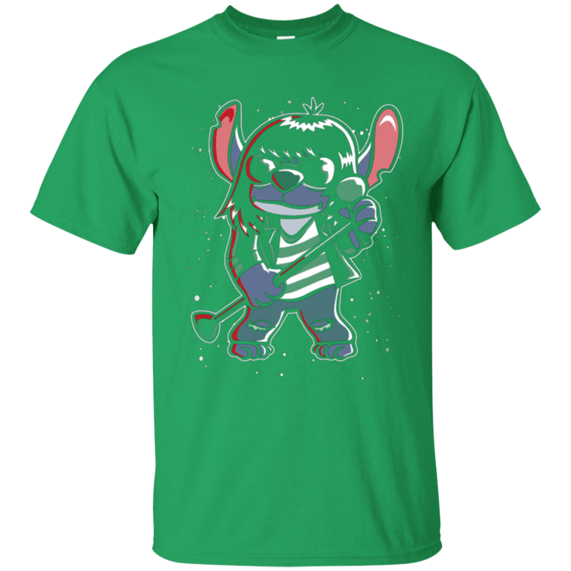 T-Shirts Irish Green / Small Gabba Gabba Space Layers T-Shirt