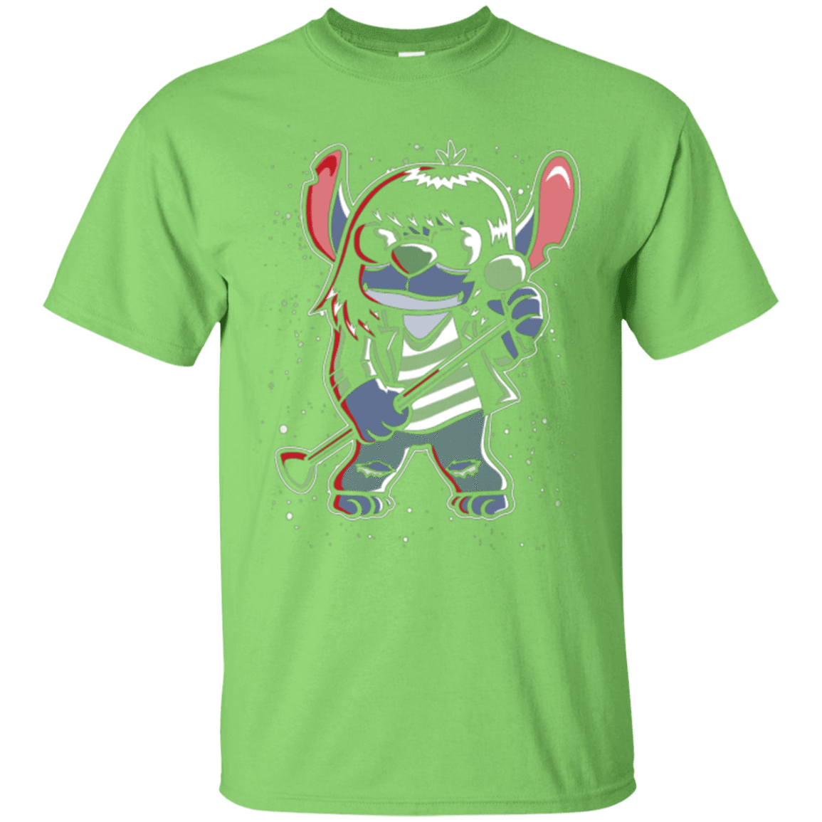 T-Shirts Lime / Small Gabba Gabba Space Layers T-Shirt