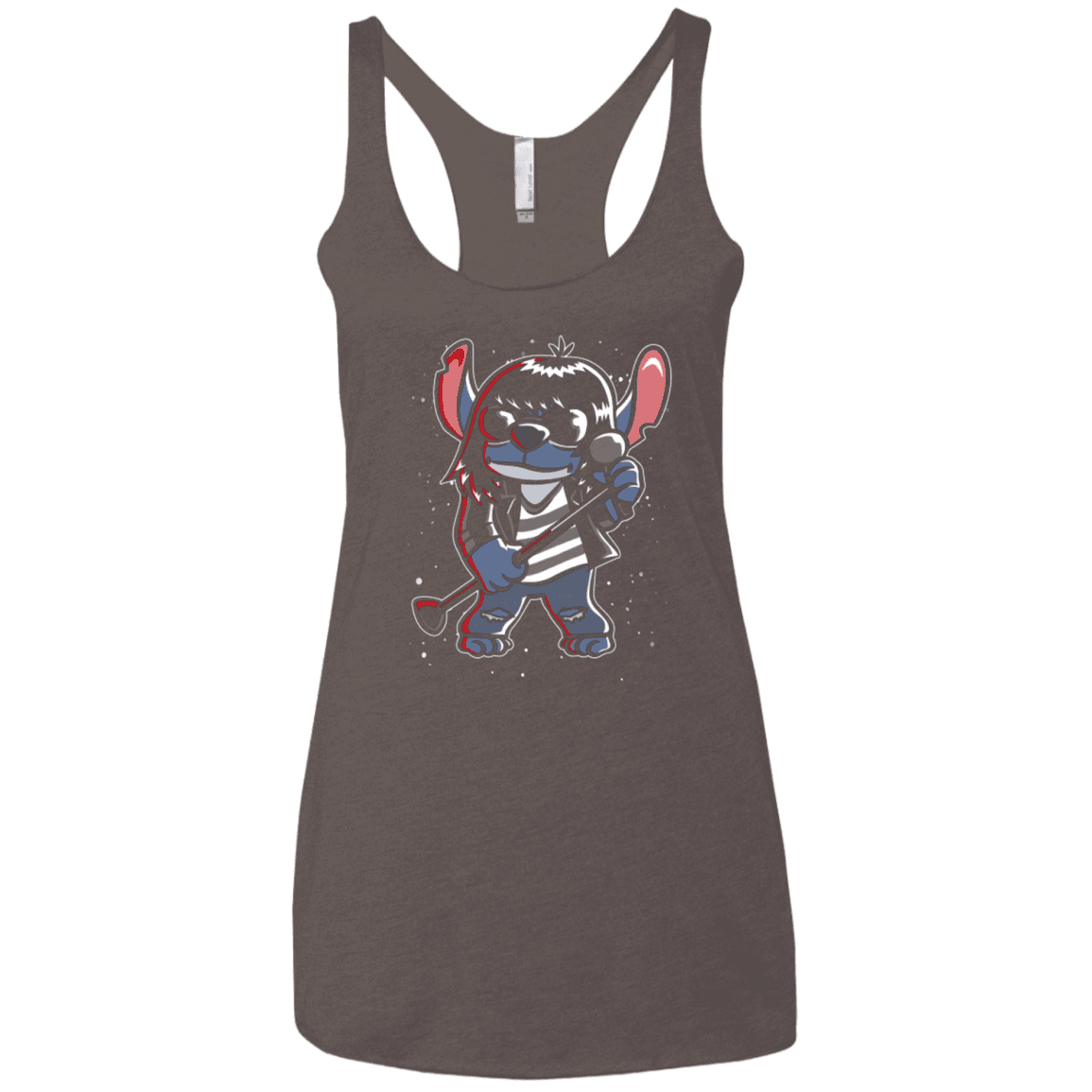 T-Shirts Macchiato / X-Small Gabba Gabba Space Layers Women's Triblend Racerback Tank