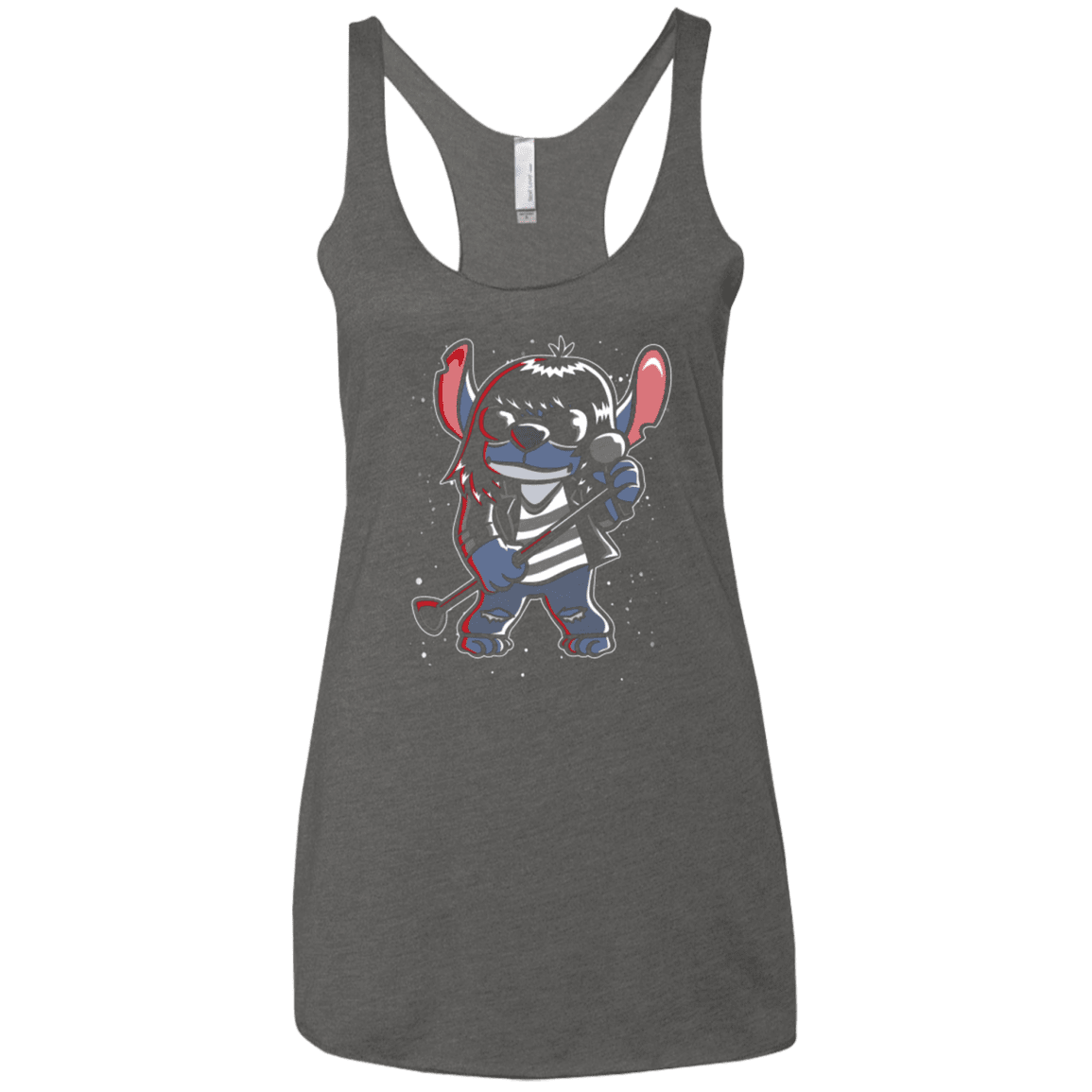 T-Shirts Premium Heather / X-Small Gabba Gabba Space Layers Women's Triblend Racerback Tank