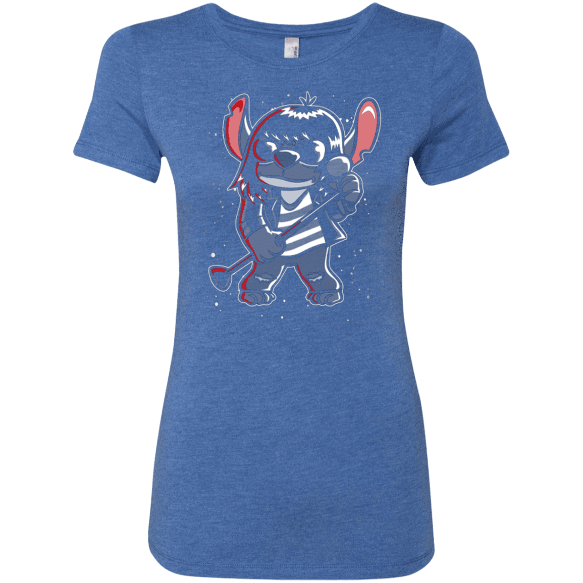 T-Shirts Vintage Royal / Small Gabba Gabba Space Layers Women's Triblend T-Shirt