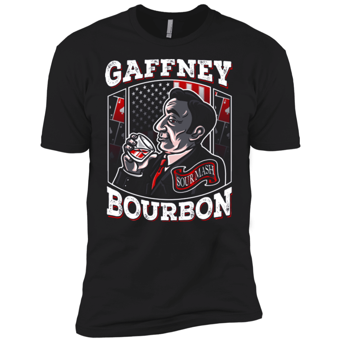 T-Shirts Black / YXS Gaffney Bourbon Boys Premium T-Shirt