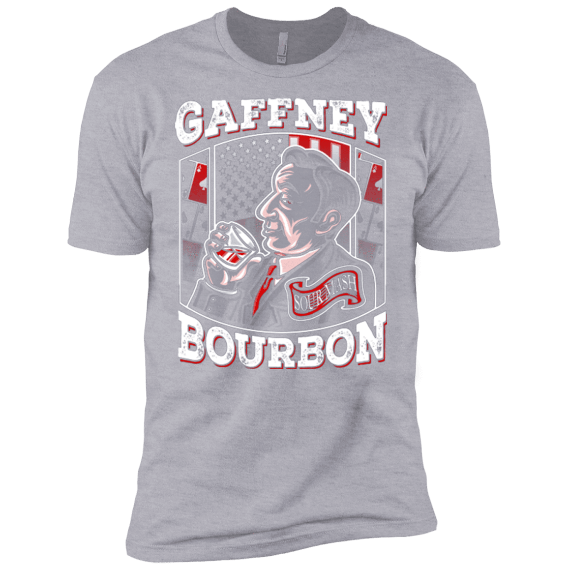 T-Shirts Heather Grey / YXS Gaffney Bourbon Boys Premium T-Shirt